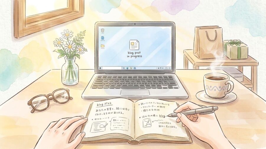 ブログに書きたいこと